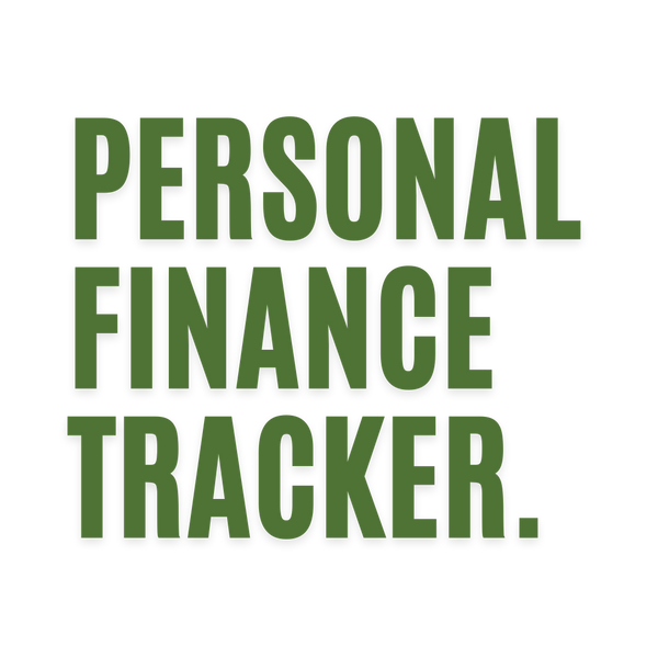 Personal Finance Tracker