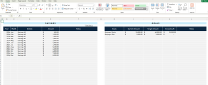 Personal Finance Tracker Excel Template